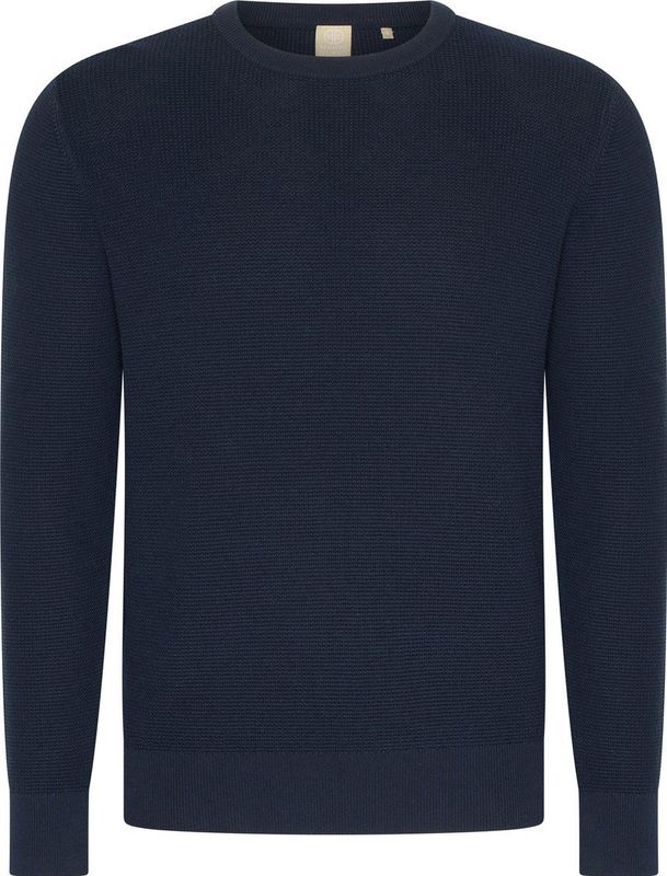 Mario Russo - Waffle Pullover - Trui - Navy