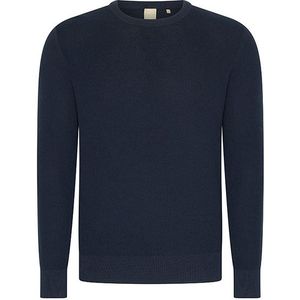 Mario Russo - Waffle Pullover - Trui - Navy
