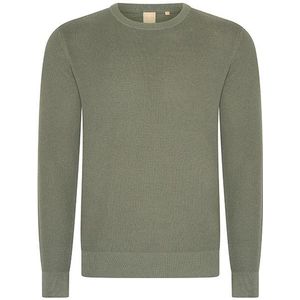 Mario Russo - Waffle Pullover - Trui - Agave Groen