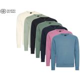 Mario Russo Sweater - Trui Heren - Sweater Heren - Eend Groen - M