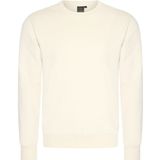 Jongens - T-shirt - Ecru - Van zuiver dik katoen met sweatereffect