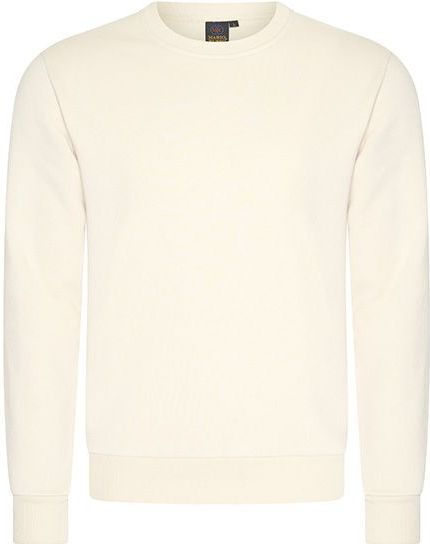 Jongens - T-shirt - Ecru - Van zuiver dik katoen met sweatereffect