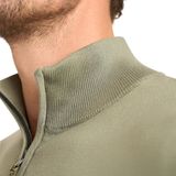Mario Russo - Half Zip - Coltrui - Eend Groen