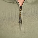 Mario Russo - Half Zip - Coltrui - Eend Groen