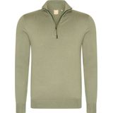 Mario Russo - Half Zip - Coltrui - Eend Groen
