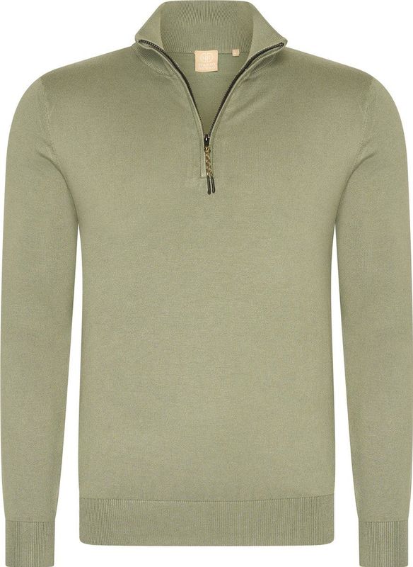 Mario Russo - Half Zip - Coltrui - Eend Groen