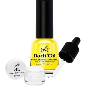 Famous names DADI’ OIL - Verzorgende Olie - Nagelriem & Huid - (1X 14.3 ML) Met (Lotion Sample) & (Pipet)