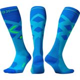 STOX - Merino Skisok - Heren - Zwart - Merinowol - Compressieklasse II