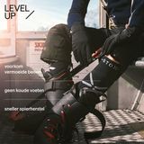 STOX - Merino Skisok - Heren - Zwart - Merinowol - Compressieklasse II