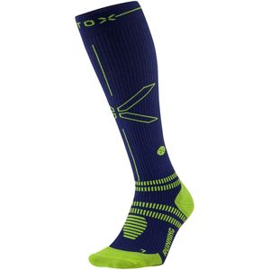 STOX Energy Socks - Compressiekousen - Zwart - 53% Polyamide, 32% Dryarn®, 15% Elastaan