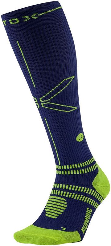 STOX Energy Socks - Compressiekousen - Zwart - 53% Polyamide, 32% Dryarn®, 15% Elastaan