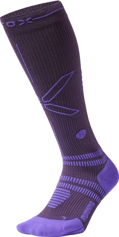 STOX - Energy Socks - Compressiekousen - Paars - 1 Paar