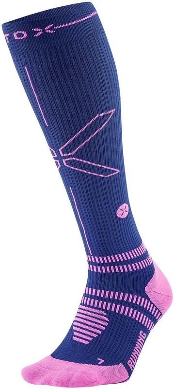 STOX - Energy Socks - Compressiekousen - Donkerblauw - 1 Paar
