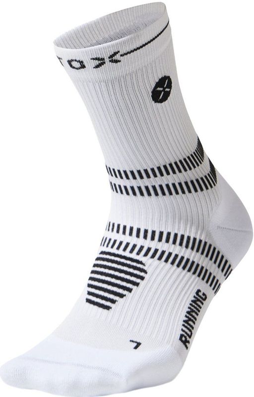 STOX - Energy Socks - Compressiekousen - Wit - Hardloopsokken Dames - Enkelsokken - 1 Paar