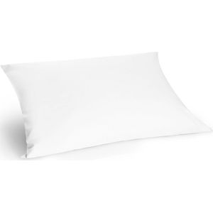 Yumeko kussensloop percal wit 70x90 - Bio, eco & fairtrade - 1 stuk