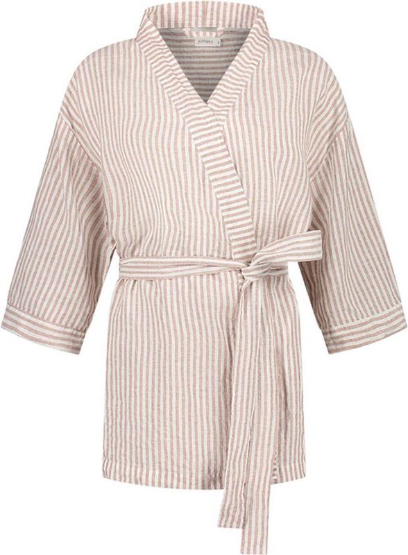 Yumeko - Kimono - Roze - Gewassen Linnen - Eco, Bio & Fairtrade
