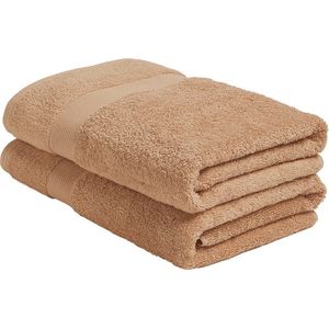 Yumeko Douchelaken Katoen 70x140 Beige - Eco, Bio & Fairtrade