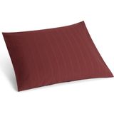Yumeko - Kussensloop - Bordeaux - Katoen - Biologisch - 1 stuk