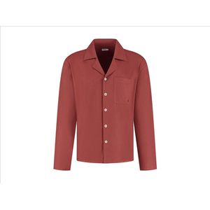 Yumeko - Pyjamashirt - Rood - Velvet Flanel