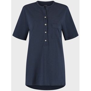 Yumeko - Pyjama T-Shirt - Jersey - Midnight Blauw - 100% Biologisch Katoen