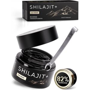 Shilajit - Original Himalaya - 50g - Premium Mumijo - 82% Fulvinezuur