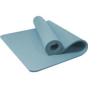 Fitnessmat - Yogamat - Sportmat - 185x80x1.5 cm - Antislip - Extra dik - Gratis opbergtasje en draagriem - Blauw