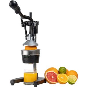 Cookinglife - Gietijzeren Citruspers - Handmatige Pers - Zwart - Horeca Geschikt