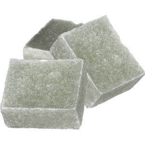 Ideas4seasons Amberblokjes/geurblokjes - eucalyptus geur - 3x stuks - huisparfum