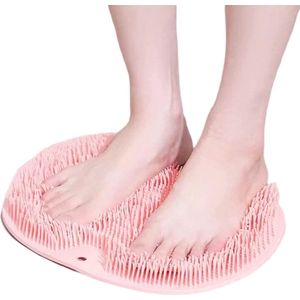 Premium Voetscrubber – Roze – Voetborstel – Voetmassage – Douchemat – Scrub Lichaam – Scrubhandschoen – Scrubhandschoenen – Scrub Borstel – Scrubborstel Douche