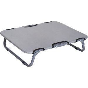 Hondenbed - Hondenstretcher - Honden ligbed - Hondenmand - Grijs - 59 x 46 x 15 cm
