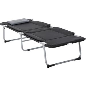 Veldbed - Kampeerbed - Logeerbed - Vouwbed - Campingbedje - Stretcher - 183 x 66 x 33 cm