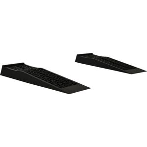 Oprijplaat auto - Oprijblokken - Autoaccessoires - Rubber - 2 delig - 70 x 19,5 x 7,8 cm