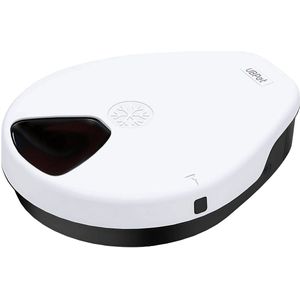UBpet F10 Automatische voerbak - Met koeling - Kat en hond - Voerautomaat dispenser - Geschikt voor natvoer - 24 uur vers - 5 compartimenten - 24 uurs timer - Gekoeld