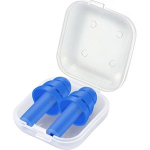 Comfortabele Oordoppen Voor Muziekevenementen - Oordoppen Voor Slapen - Concerten En Festivals - SNR 23 dB - Blauw - 1 Paar