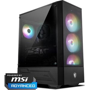 MSI - RTX 5060 TI - Game PC - GeForce RTX 5060 Ti 16GB - AMD Ryzen™ 5 9600X - 32GB DDR5 - 1TB SSD - Win 11 Home