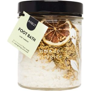 Pineut ® Ontspanning - Cadeau Vrouw - Voetenbad Limoen & Duizendblad - Voetbad kruidenmix - Maak je eigen Voetbadzout - Relax moment - Verwen Cadeau - Ontspannen Genieten