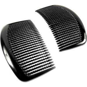 Haarkam-Zijkam zwart fijn middel