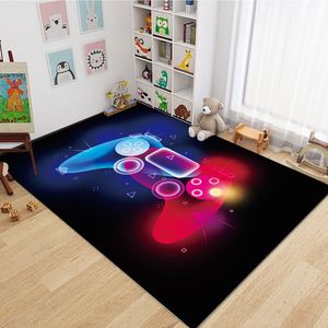 Gamecontroller Tapijt - Stijlvolle Laagpolige Vloerkleed Upgrade voor je Game- en Entertainmentruimte-Voor Extra Comfort en Gaming Plezier120x160CM