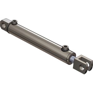 Hydraulische Cilinder Dubbelwerkend met Gaffel (meerdere varianten) 50/30/300
