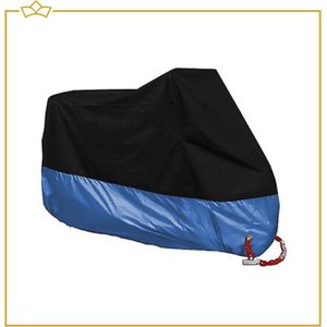 ATTREZZO® Motorhoes - maat XXL: 210-220 cm - Beschermhoes en Scooter - Waterdicht - Regenhoes - Inclusief slotgat