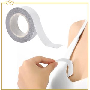 ATTREZZO® Fashion tape Dubbelzijdig - Kleding Tape - 5 M. - Dress Tape - Onzichtbaar onder je kleding - Mode tape