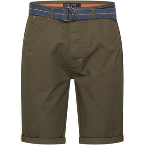 Norlund - Frime Bermuda Short - Heren Shorts - Groen - Katoen en Elastaan