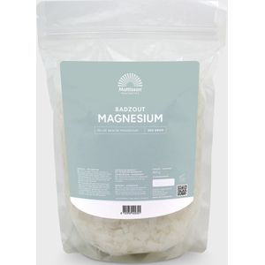 Mattisson - Magnesium Badzout - Magnesium Badkristallen, Voetenbad, Ligbad, Huidverzorging Mineralen - 900 gram
