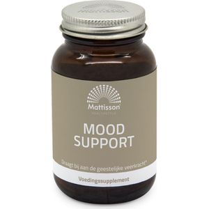 Mattisson - Mood Support - Voedingssupplement - 60 Capsules - Saffraan, 5-HTP, L-Theanine, Magnesium Tauraat