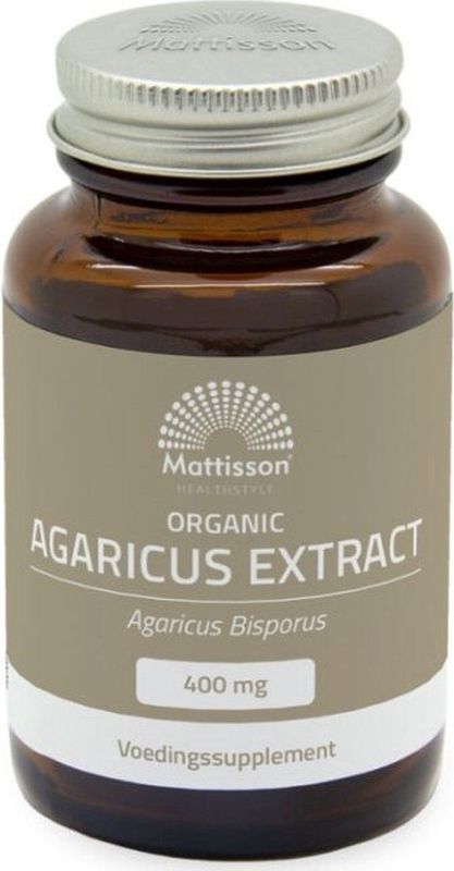 Agaricus - Eetbare Paddenstoel - Wit - Voedingssupplement