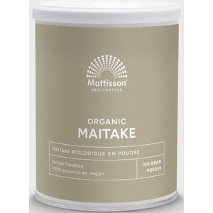 Mattisson - Biologisch Maitake Poeder - Supplement - 100 Gram