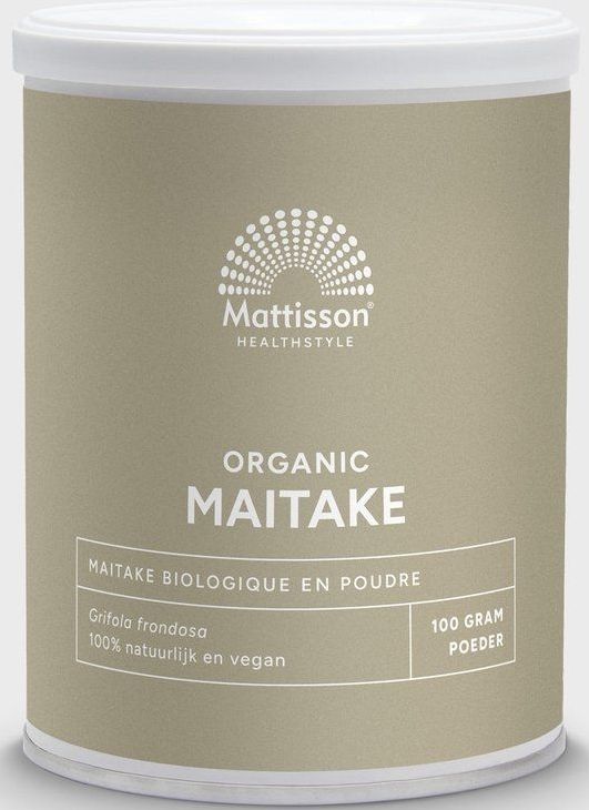 Mattisson - Biologisch Maitake Poeder - Supplement - 100 Gram