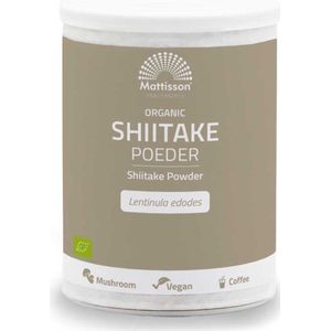 Shiitake - Eetbare Paddenstoel - Bruin - Biologisch - Rijk aan Vezels
