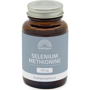 Mattisson Selenium methionine 200mcg 90 Vegetarische capsules
