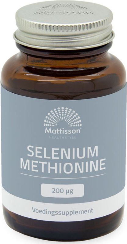 Mattisson - Selenium Methionine 200mcg - Voedingssupplement Immuunsysteem & Schildklier - Antioxidant - 90 Capsules